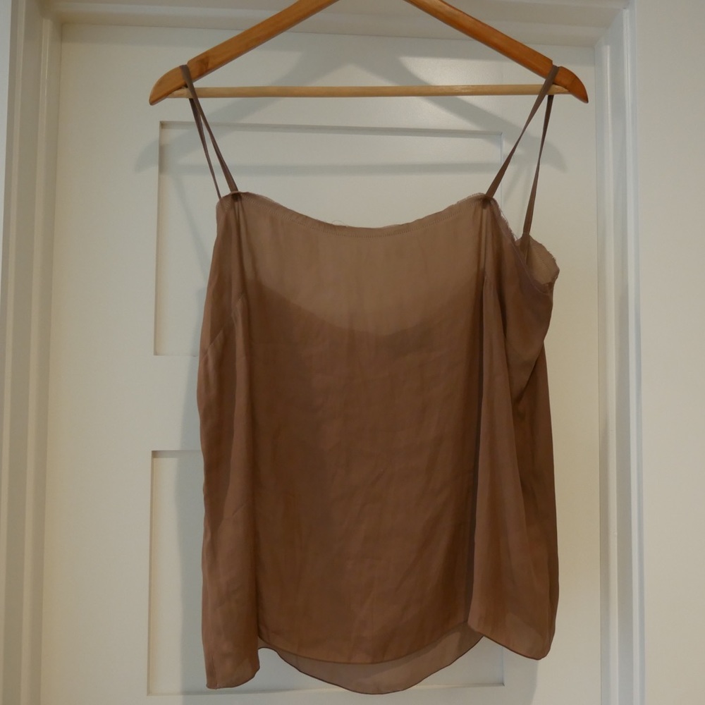 Pink Silk Lanvin Top